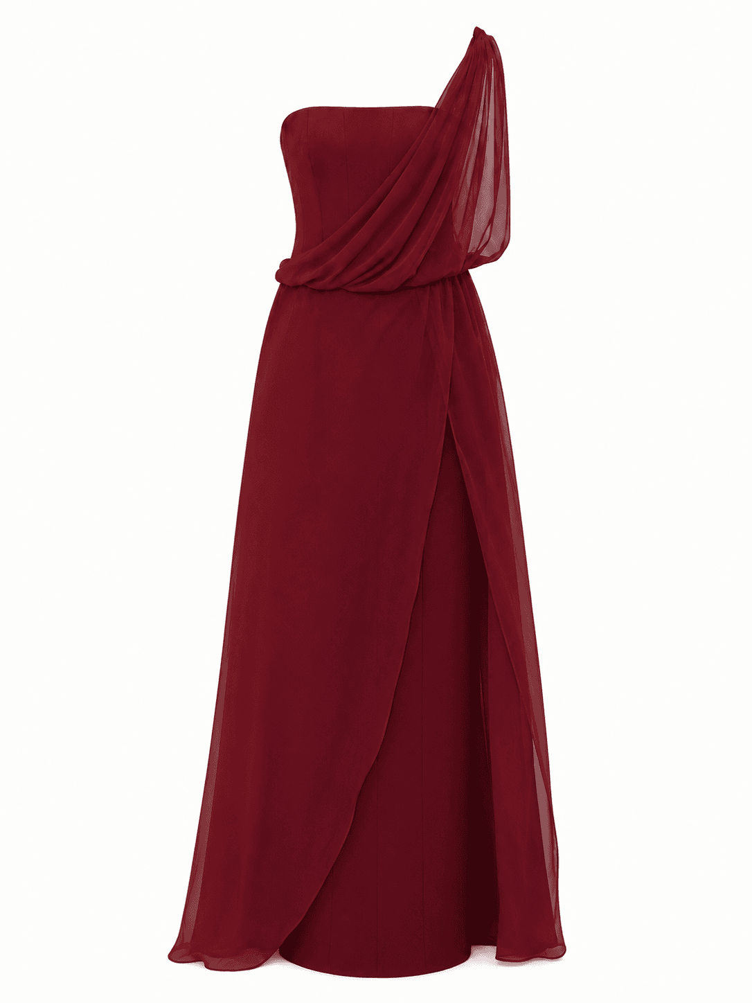 Maroon Dress